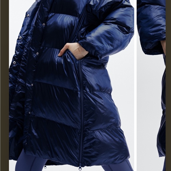 Fabletics Adeline Shine Oversized Long Puffer - Picture 8 of 13